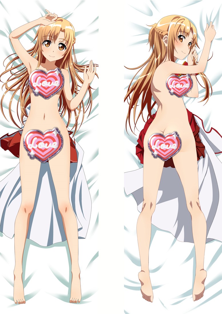 Sword Art Online Asuna Anime Dakimakura Body Pillow Cover