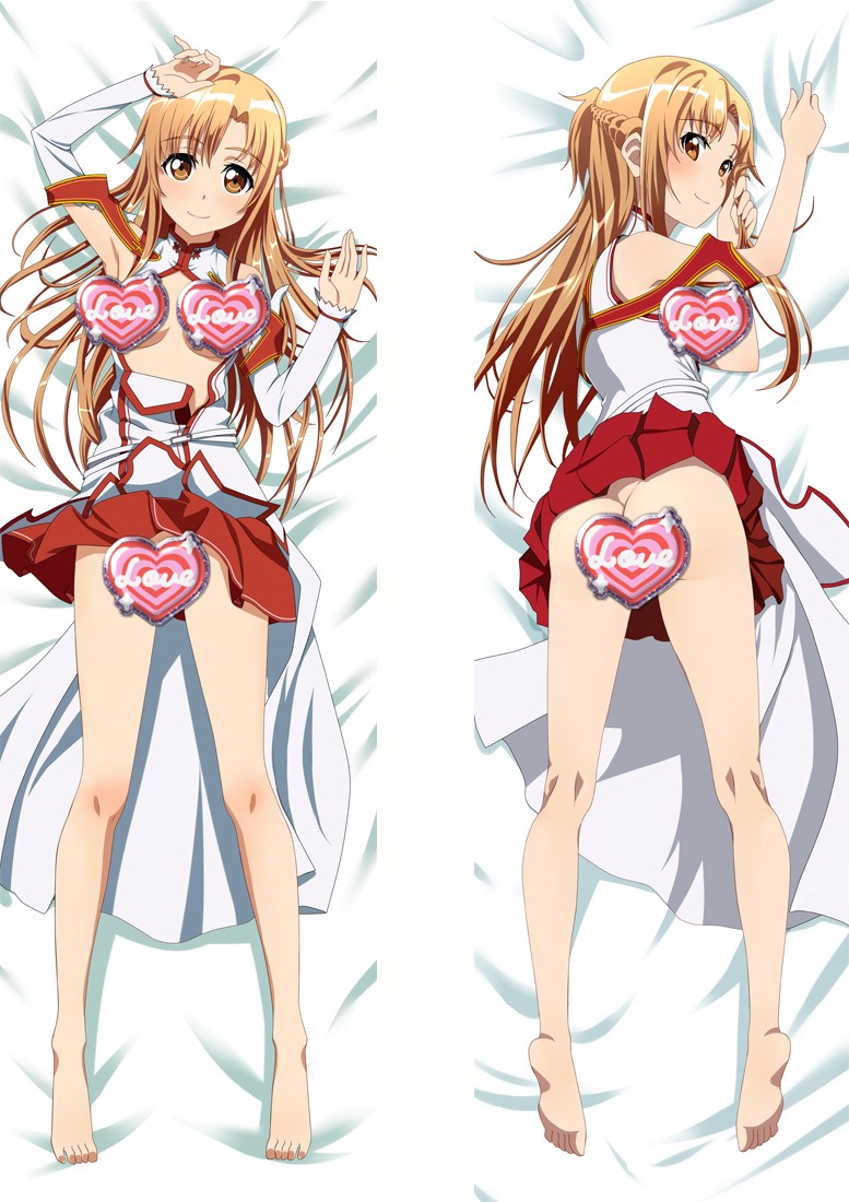Sword Art Online Asuna Anime Dakimakura Body Pillow Cover