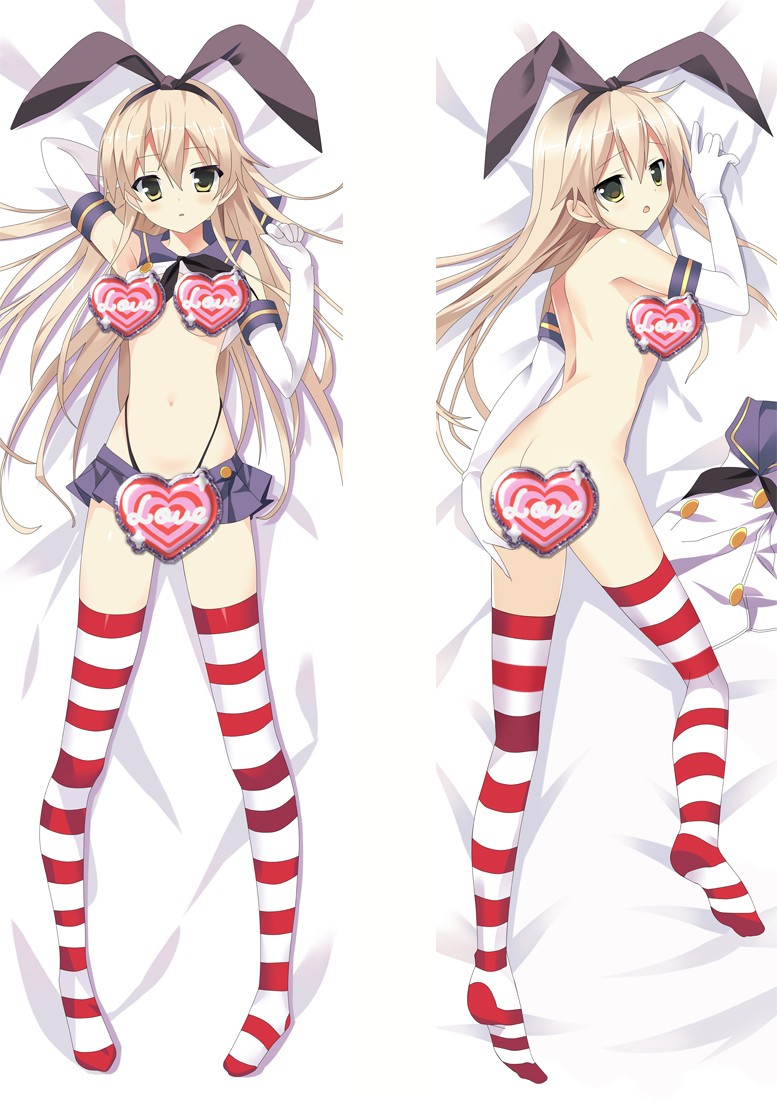 Kantai Collection shimakaze Anime Dakimakura Body Pillow Cover
