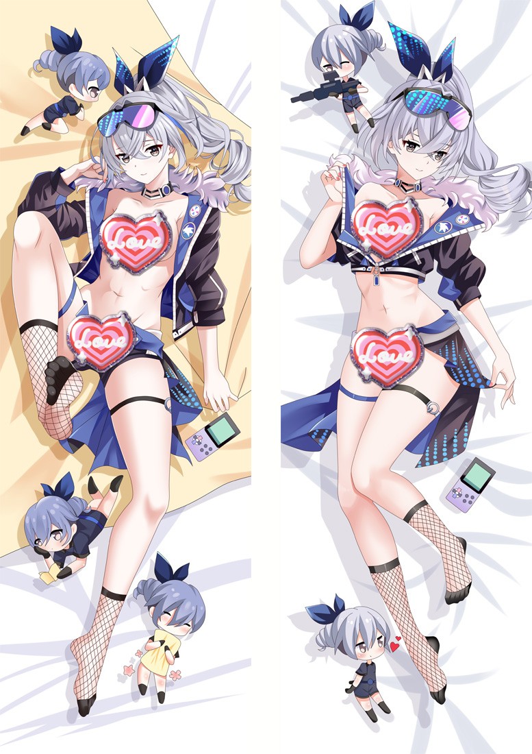 Honkai: Star Rail Silver Wolf Anime Dakimakura Body Pillow Cover