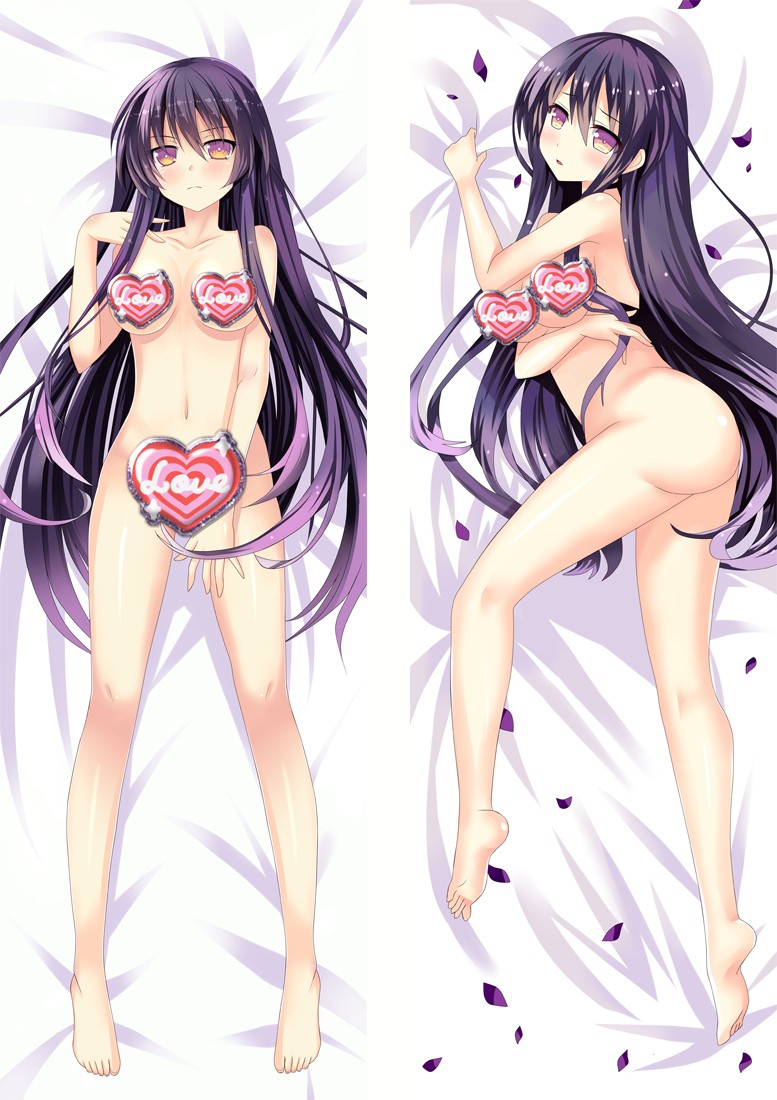 Date A Live Nightmare Tokisaki Kurumi Anime Dakimakura Pillow Cover