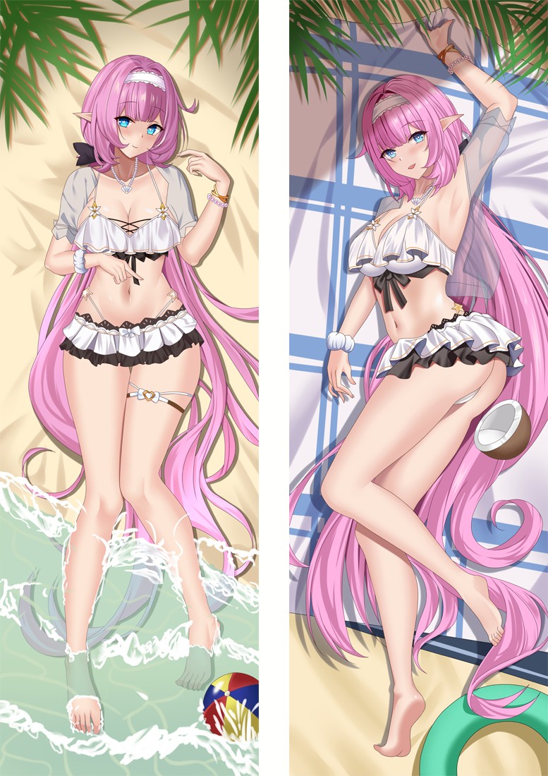 Honkai Impact 3rd Elysia Anime Dakimakura Body Pillow Cover