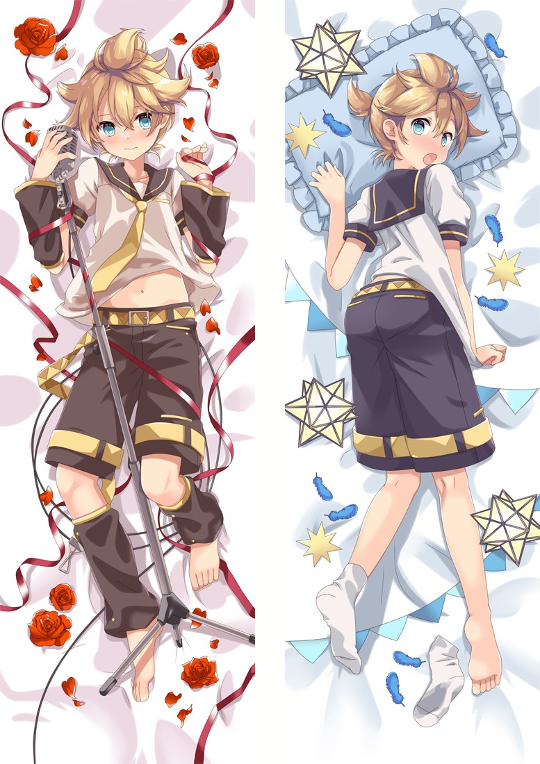Vocaloid Kagamine Rin/Len Anime Dakimakura Body Pillow Cover