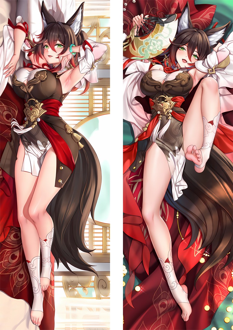 Honkai: Star Rail Tingyun Anime Dakimakura Body Pillow Cover