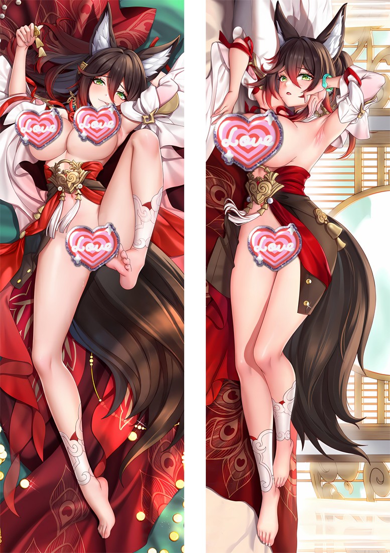 Honkai: Star Rail Tingyun Anime Dakimakura Body Pillow Cover