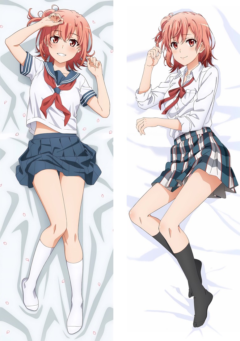 My Youth Romantic Comedy Is Wrong, As I Expected Yui Yuigahama Anime Dakimakura Body Pillow Cover