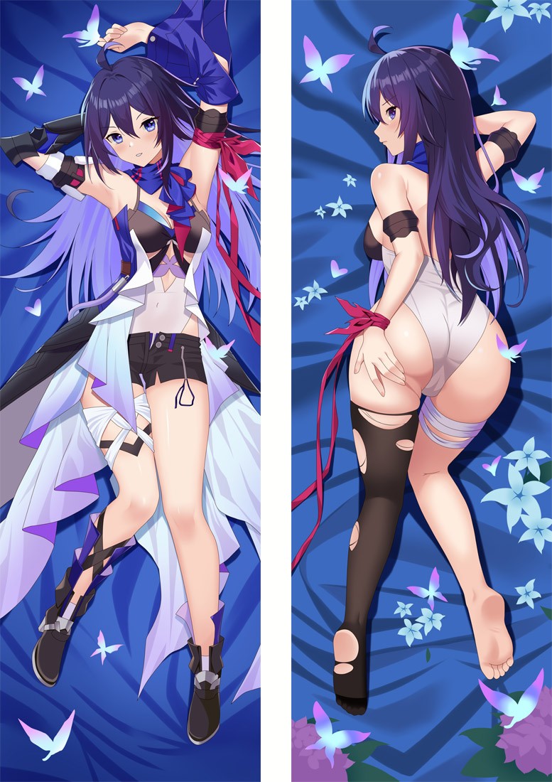Honkai: Star Rail Seele Vollerei Anime Dakimakura Pillow Cover