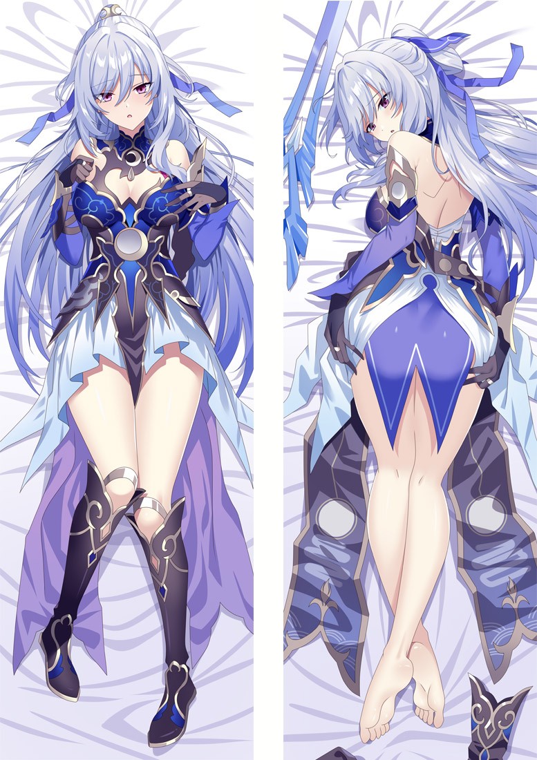 Honkai: Star Rail Jingliu Anime Dakimakura Pillow Cover