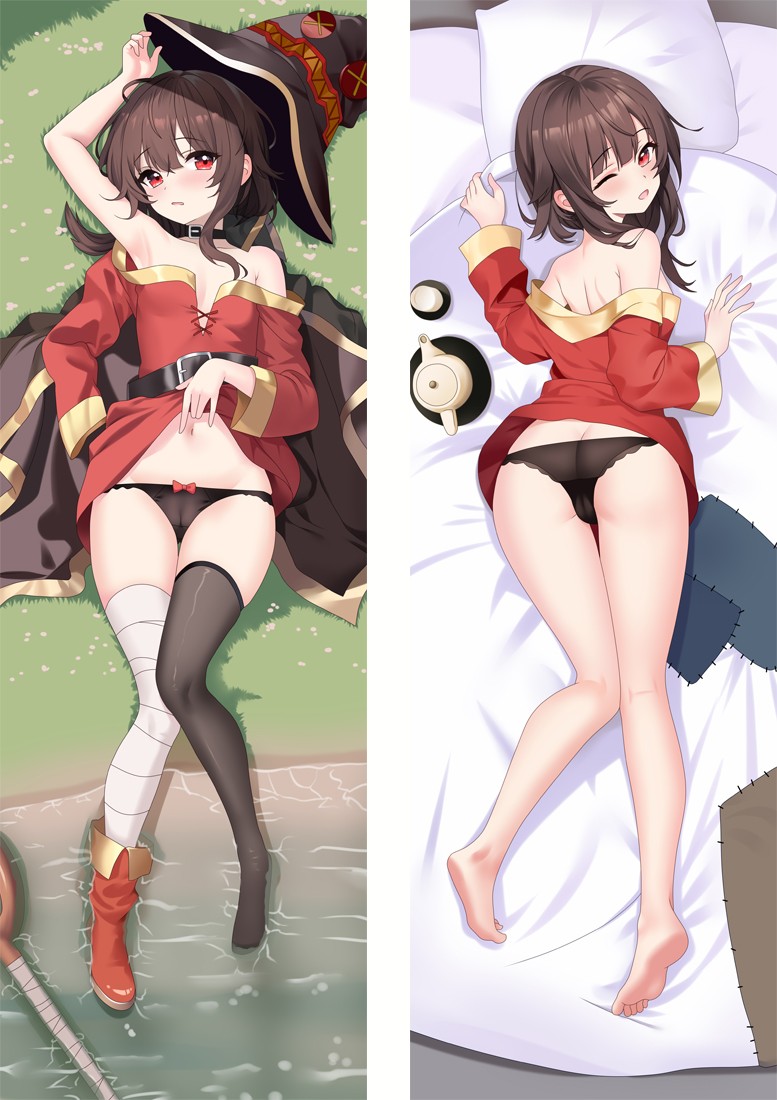 KonoSuba God's Blessing On This Wonderful World Megumin Anime Dakimakura Pillow Cover