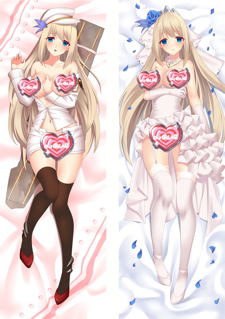 Warship Girls Lexington Anime Dakimakura Pillow Cover