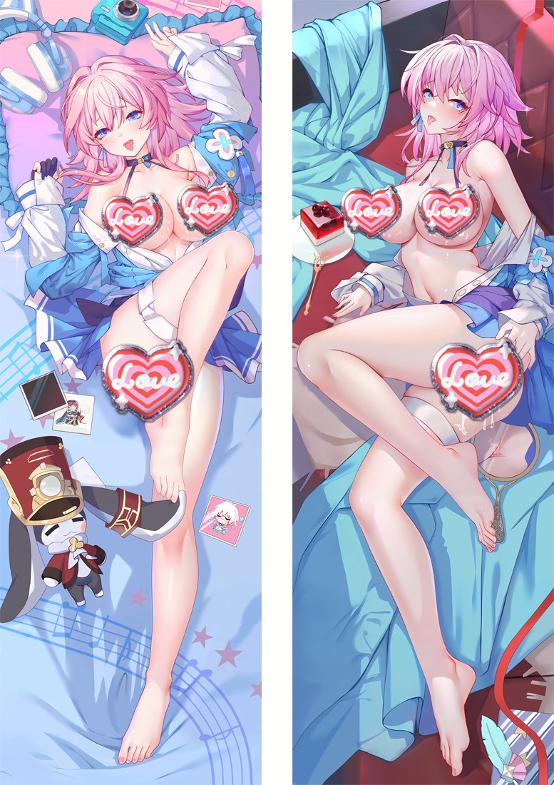 Honkai: Star Rail March 7th Anime Dakimakura Pillow Cover