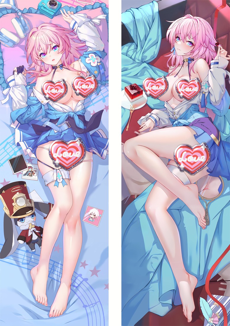 Honkai: Star Rail March 7th Anime Dakimakura Pillow Cover