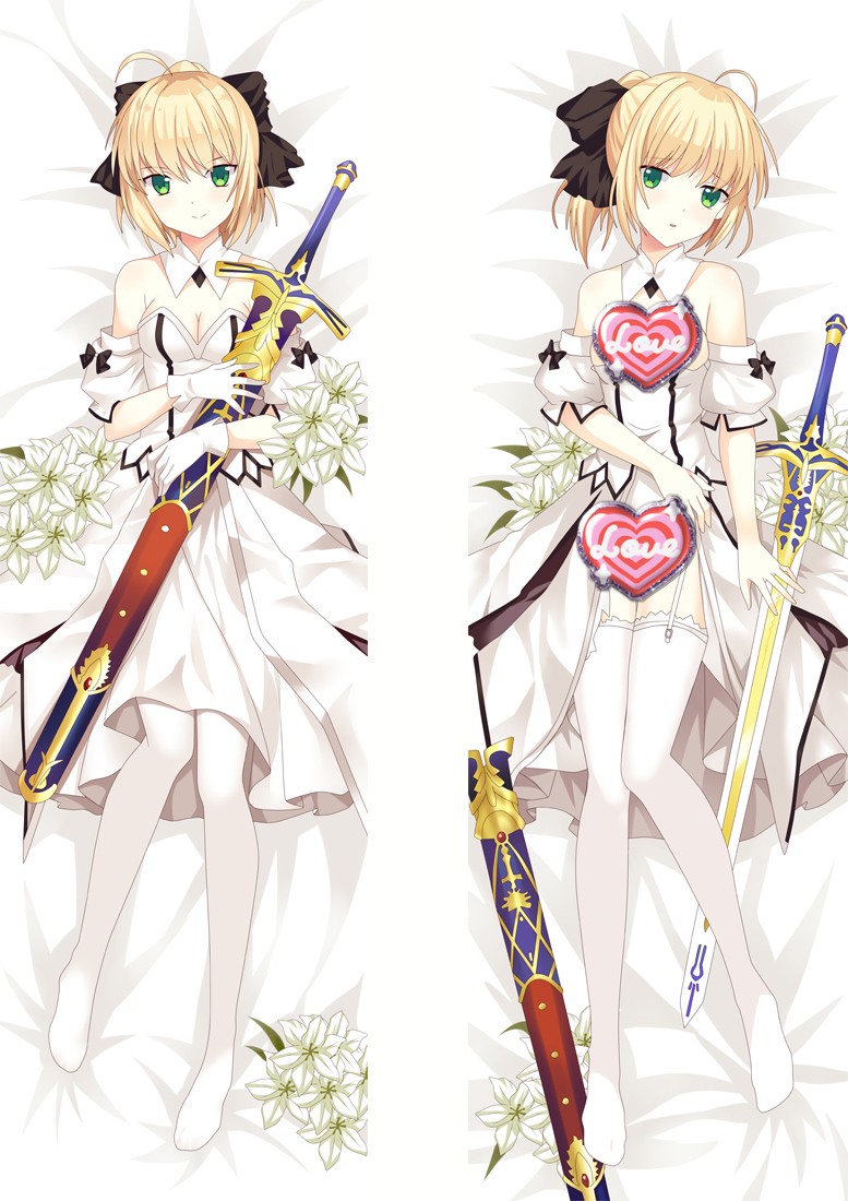 Fate/stay night Lily Anime Dakimakura Pillow Cover