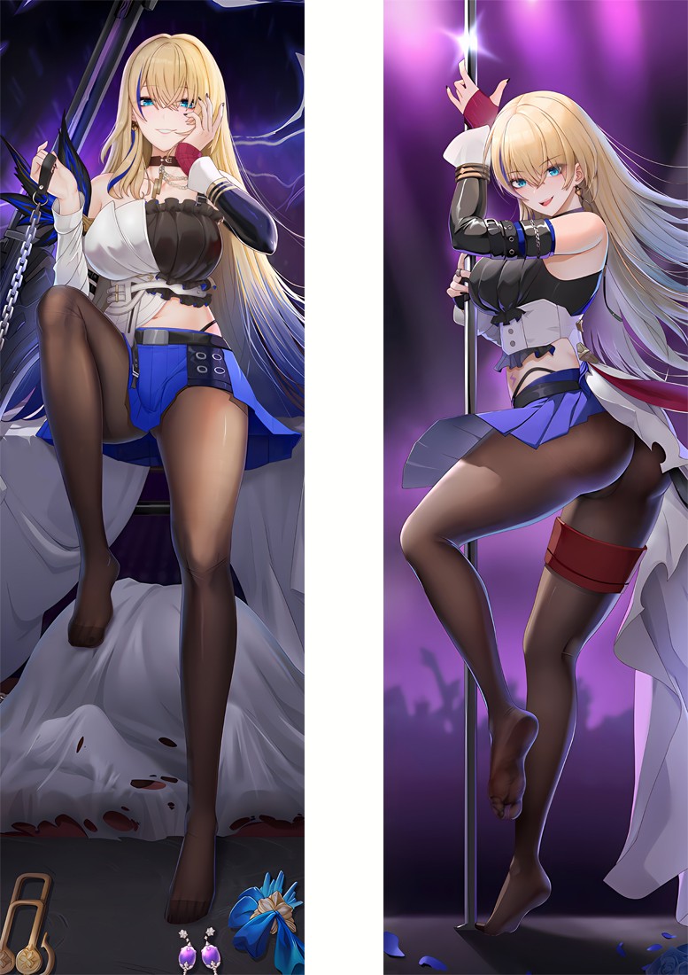 Honkai: Star Rail Serval Anime Dakimakura Pillow Cover