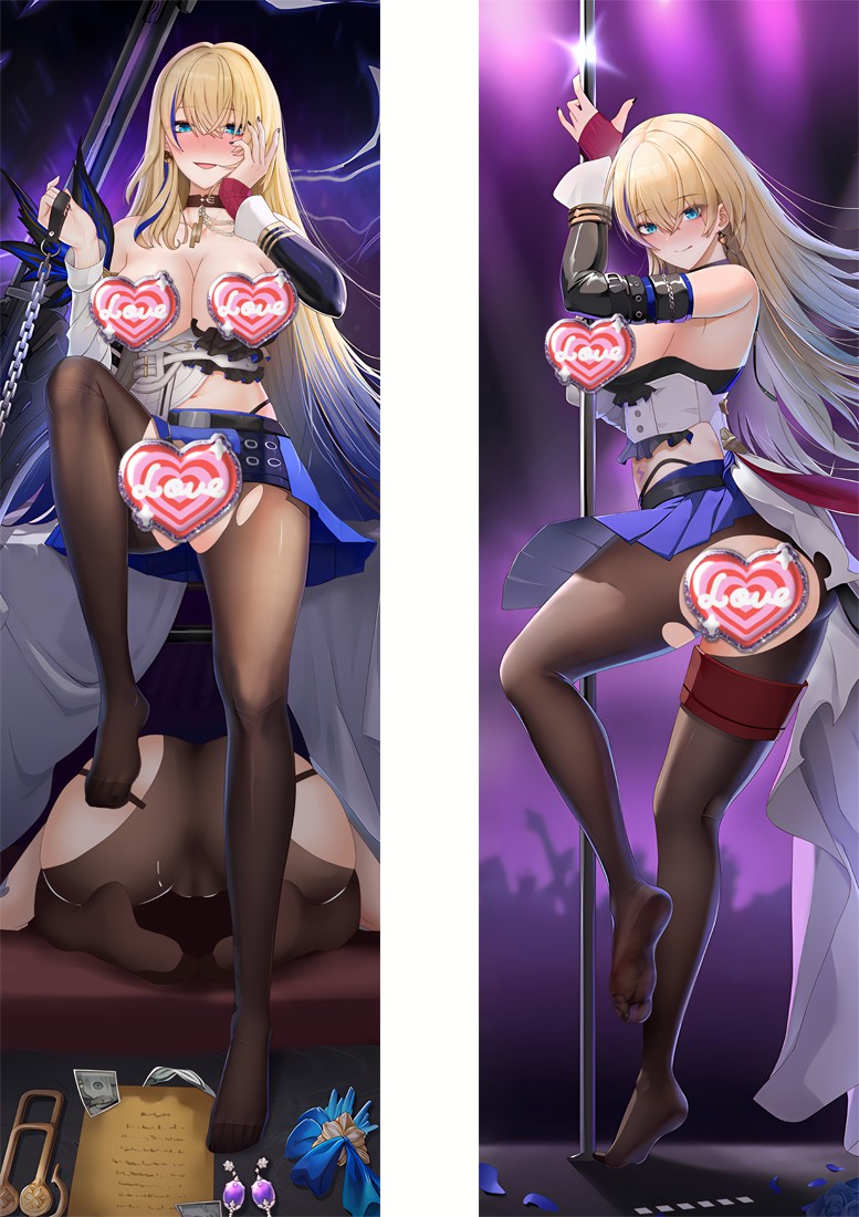 Honkai: Star Rail Serval Anime Dakimakura Pillow Cover