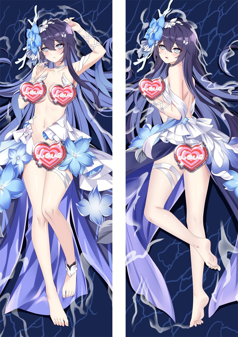Honkai Impact 3rd Seele Vollerei Anime Dakimakura Pillow Cover