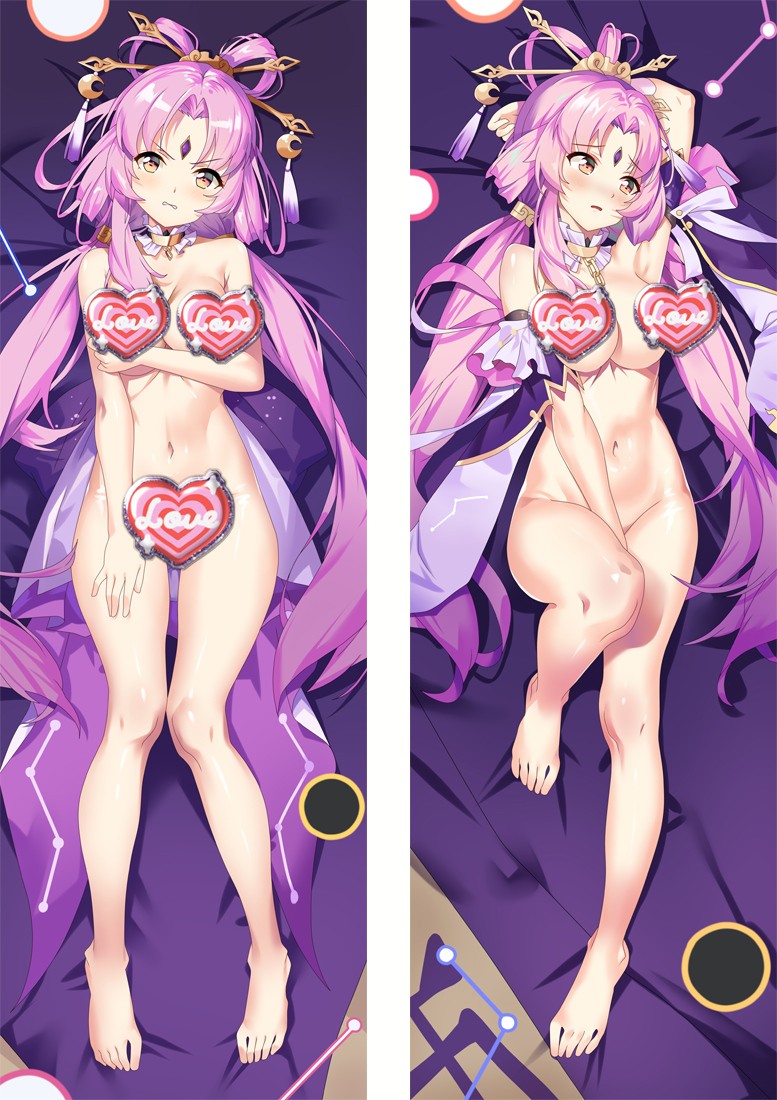 Honkai: Star Rail Fu Xuan Anime Dakimakura Pillow Cover