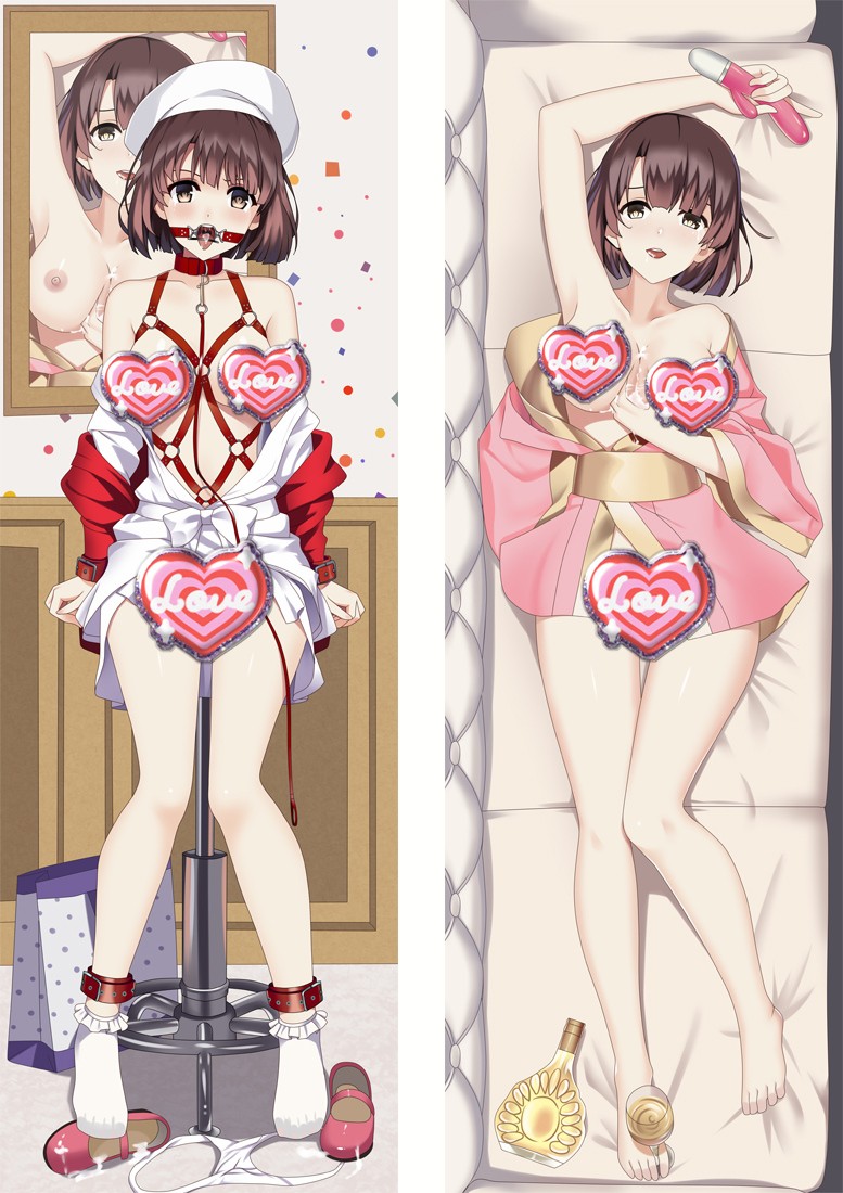 Saekano: How to Raise a Boring Girlfriend Katō Megumi Anime Dakimakura Pillow Cover