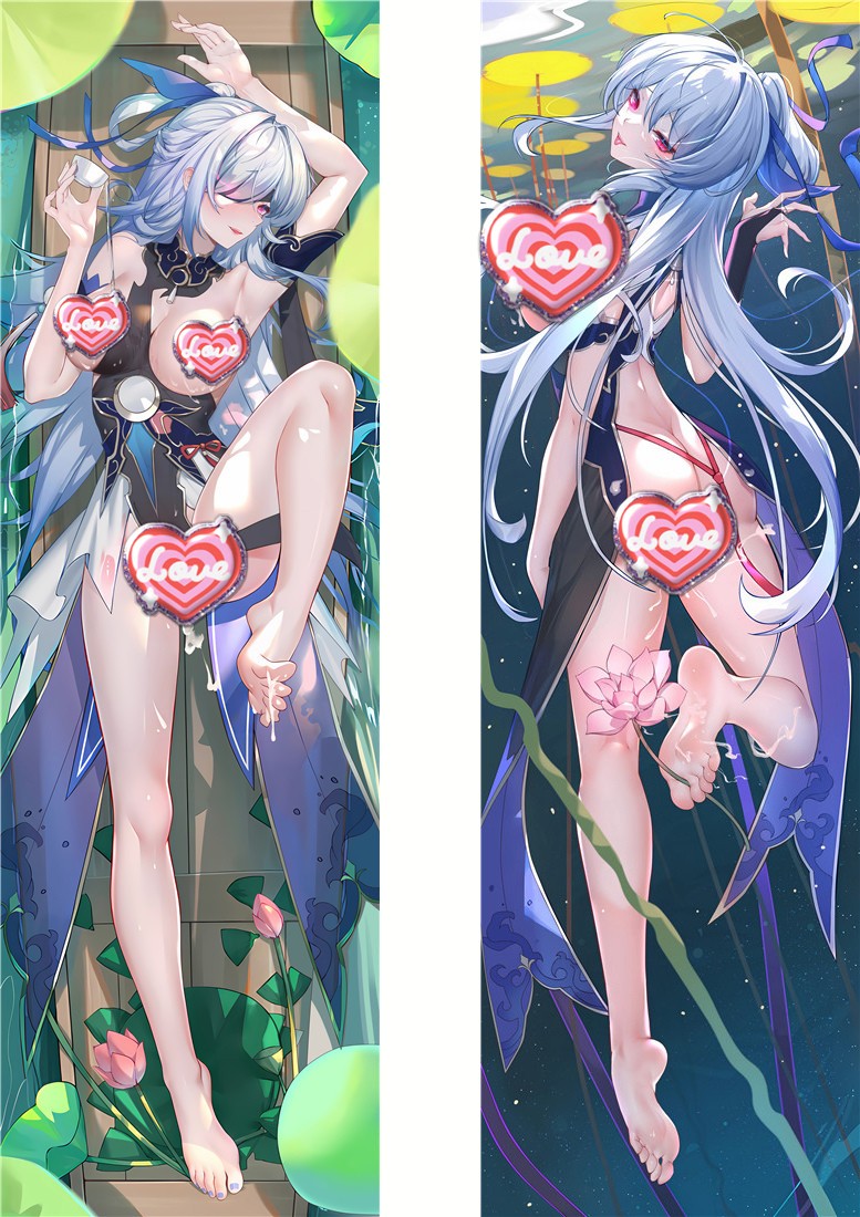 Honkai: Star Rail Jingliu Anime Dakimakura Pillow Cover