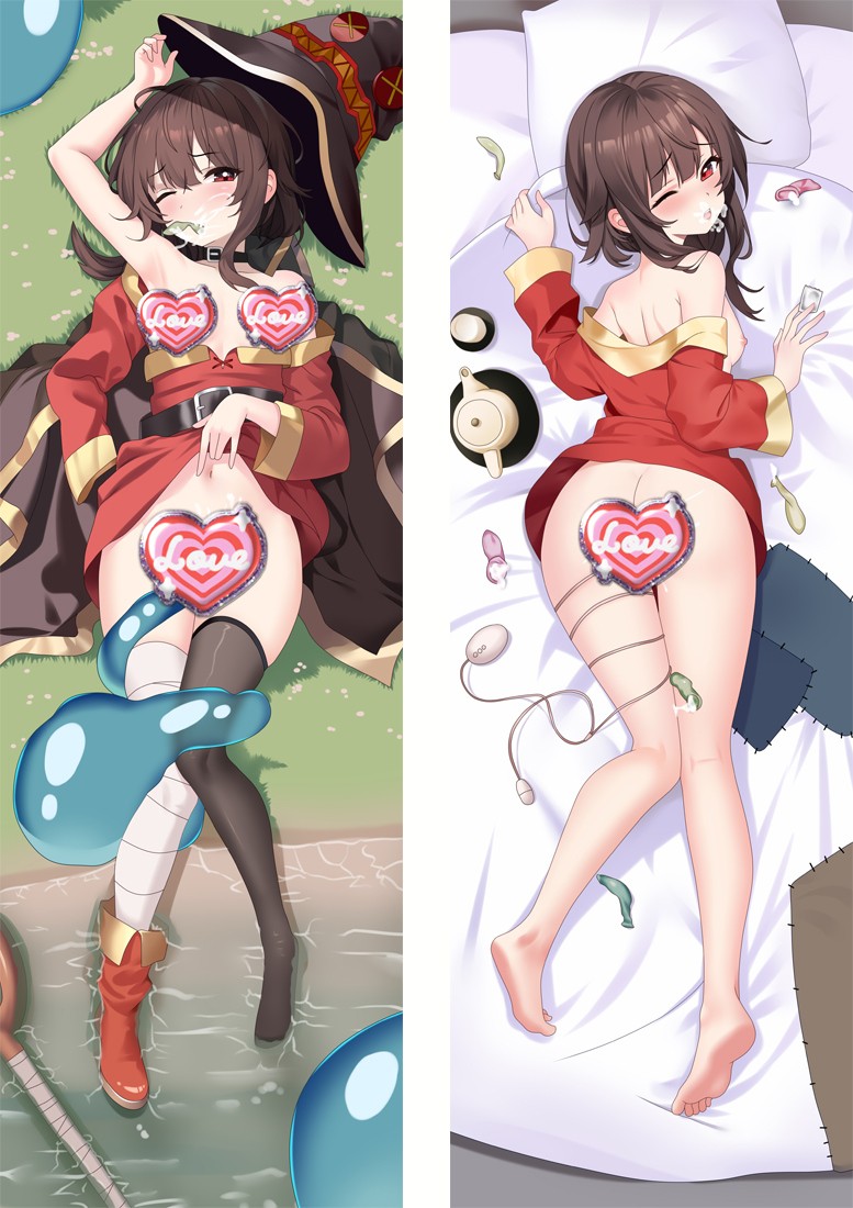 KonoSuba God's Blessing On This Wonderful World Megumin Anime Dakimakura Pillow Cover