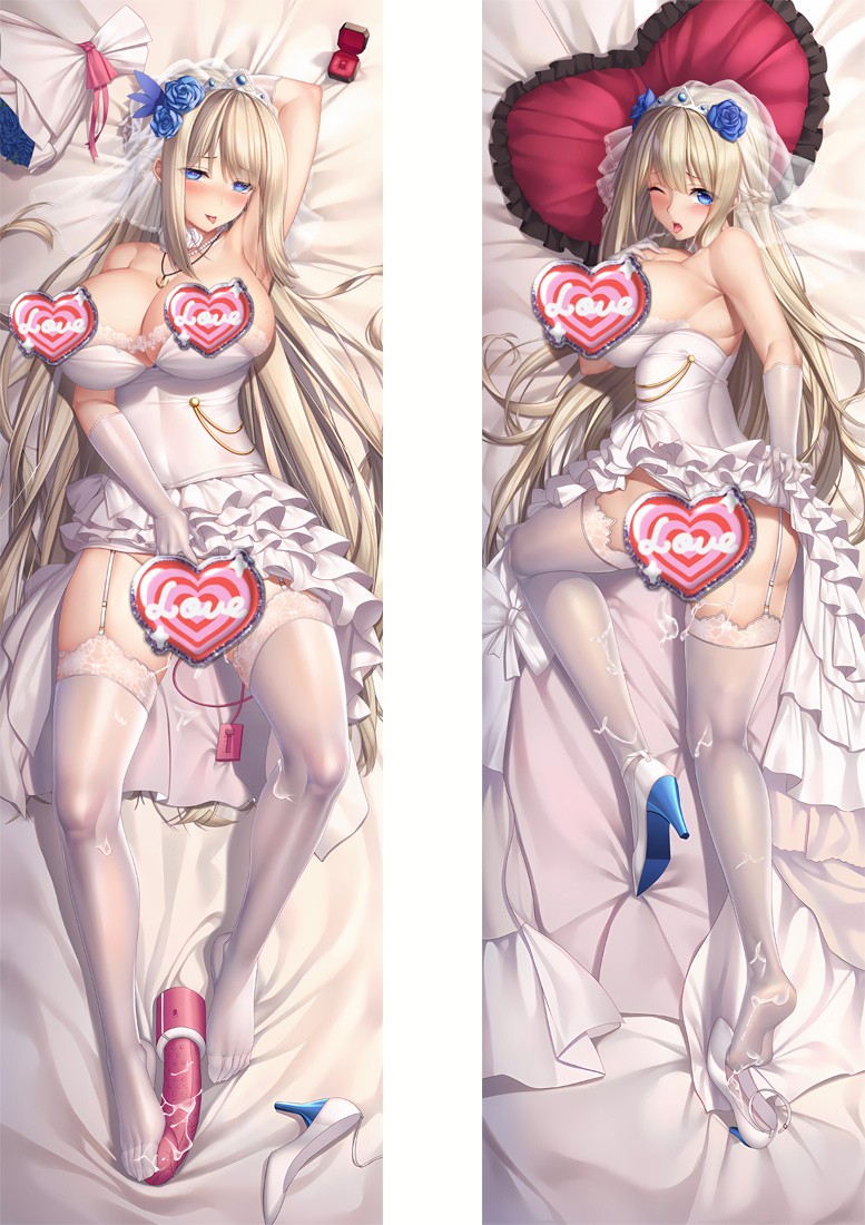 Warship Girls Lexington Anime Dakimakura Pillow Cover