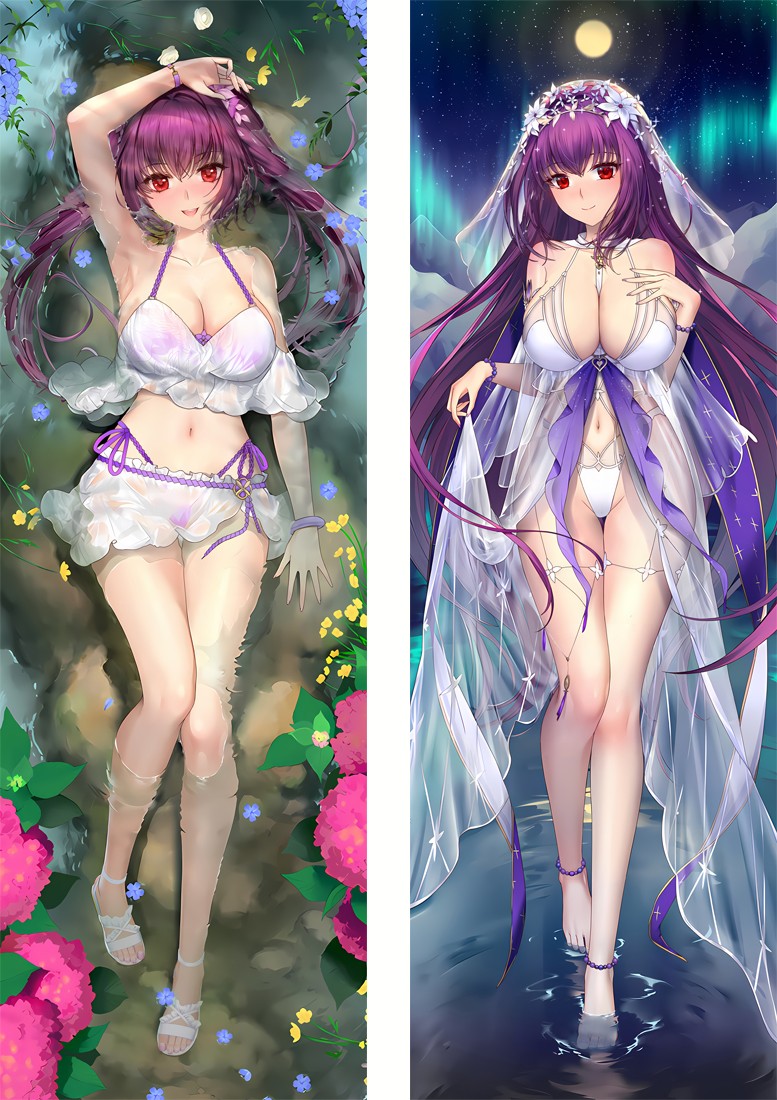 Fate/Grand Order Scathach Anime Dakimakura Pillow Cover
