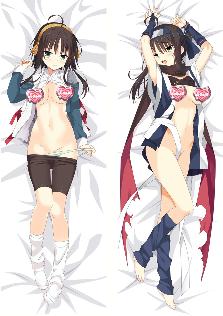 Senren ＊ Banka Hitachi Mako Anime Dakimakura Pillow Cover