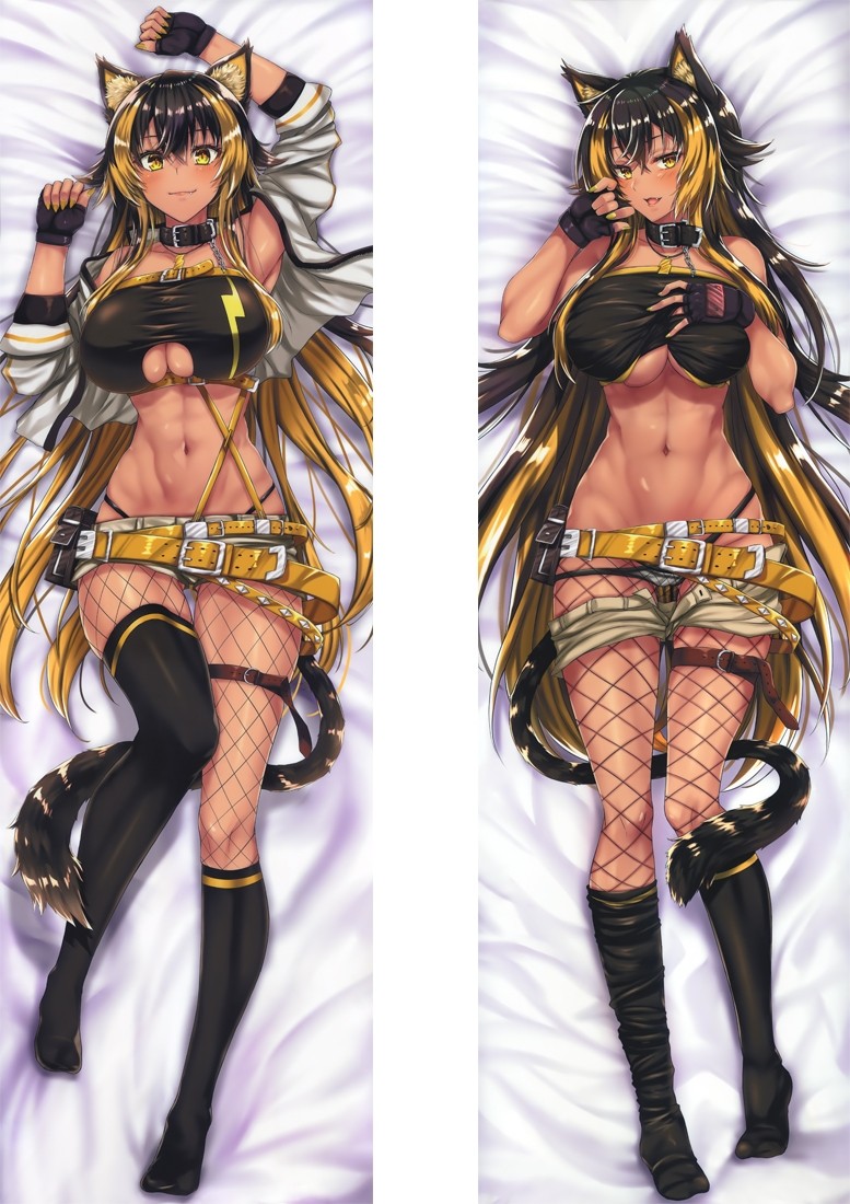 Virtual Youtuber Nekoyo Chloe Anime Dakimakura Body Pillow Cover