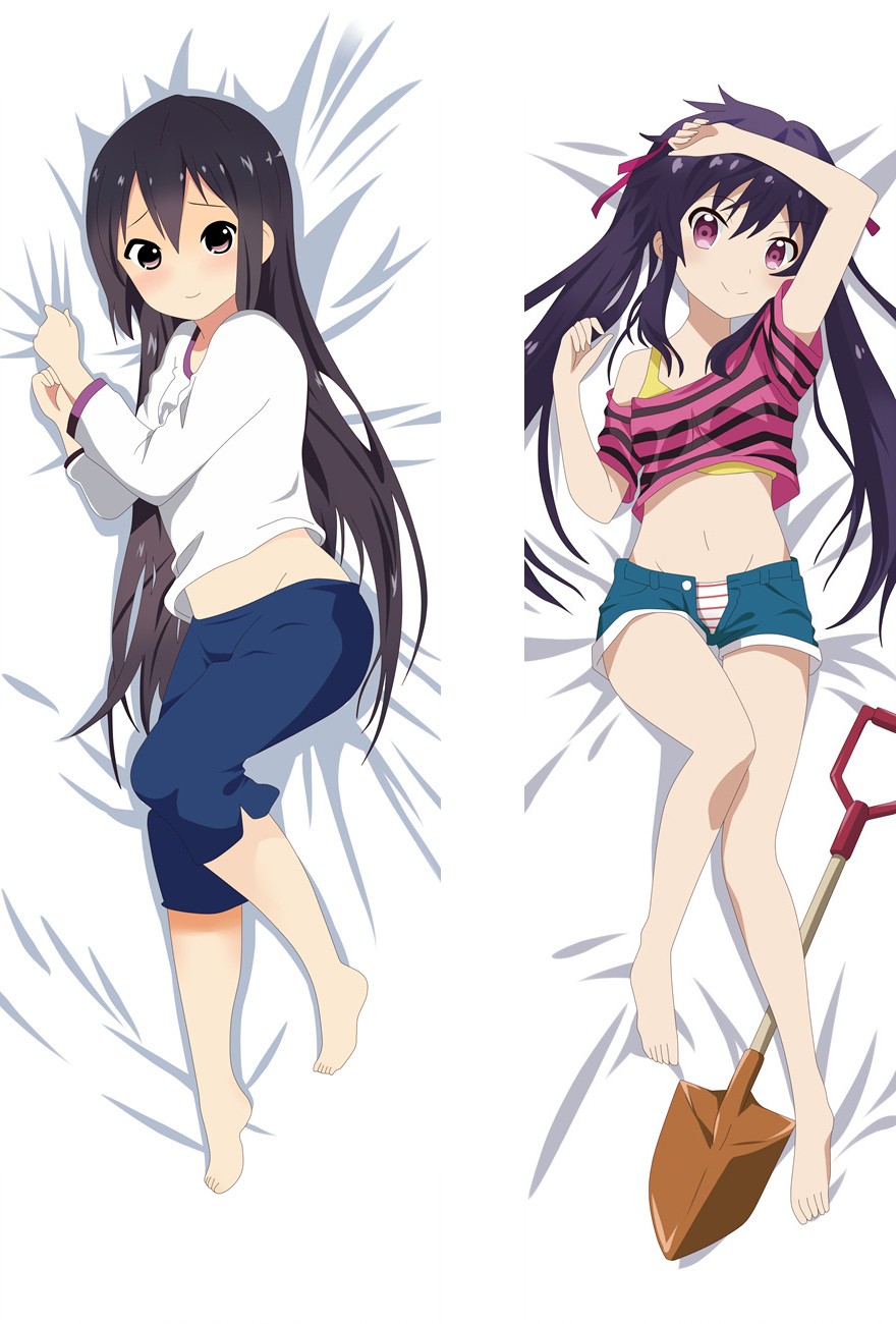 SCHOOL-LIVE! Kurumi Ebisuzawa K-ON! Azusa Nakano Anime Dakimakura Pillow Case