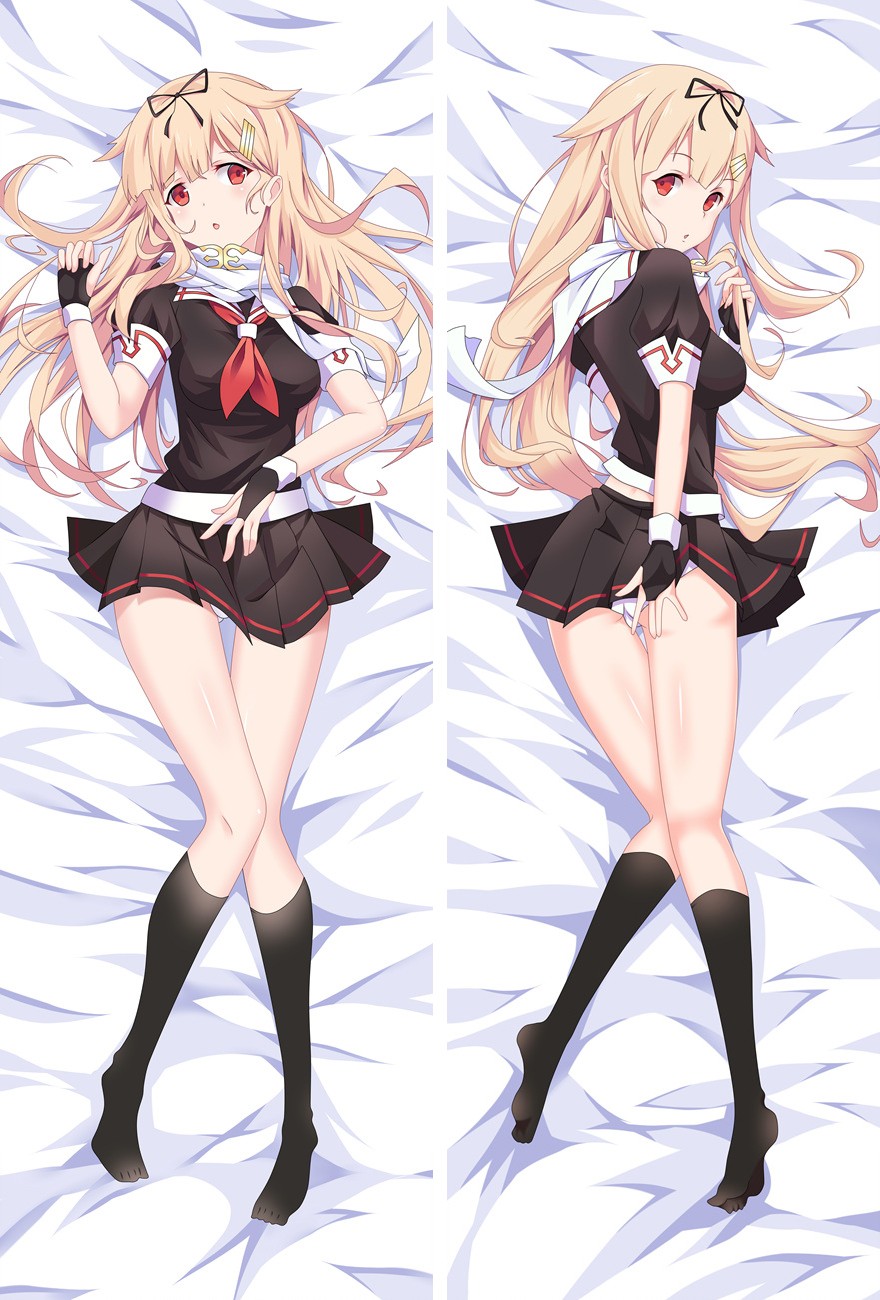 Kantai Collection Yūdachi Anime Dakimakura Pillow Case