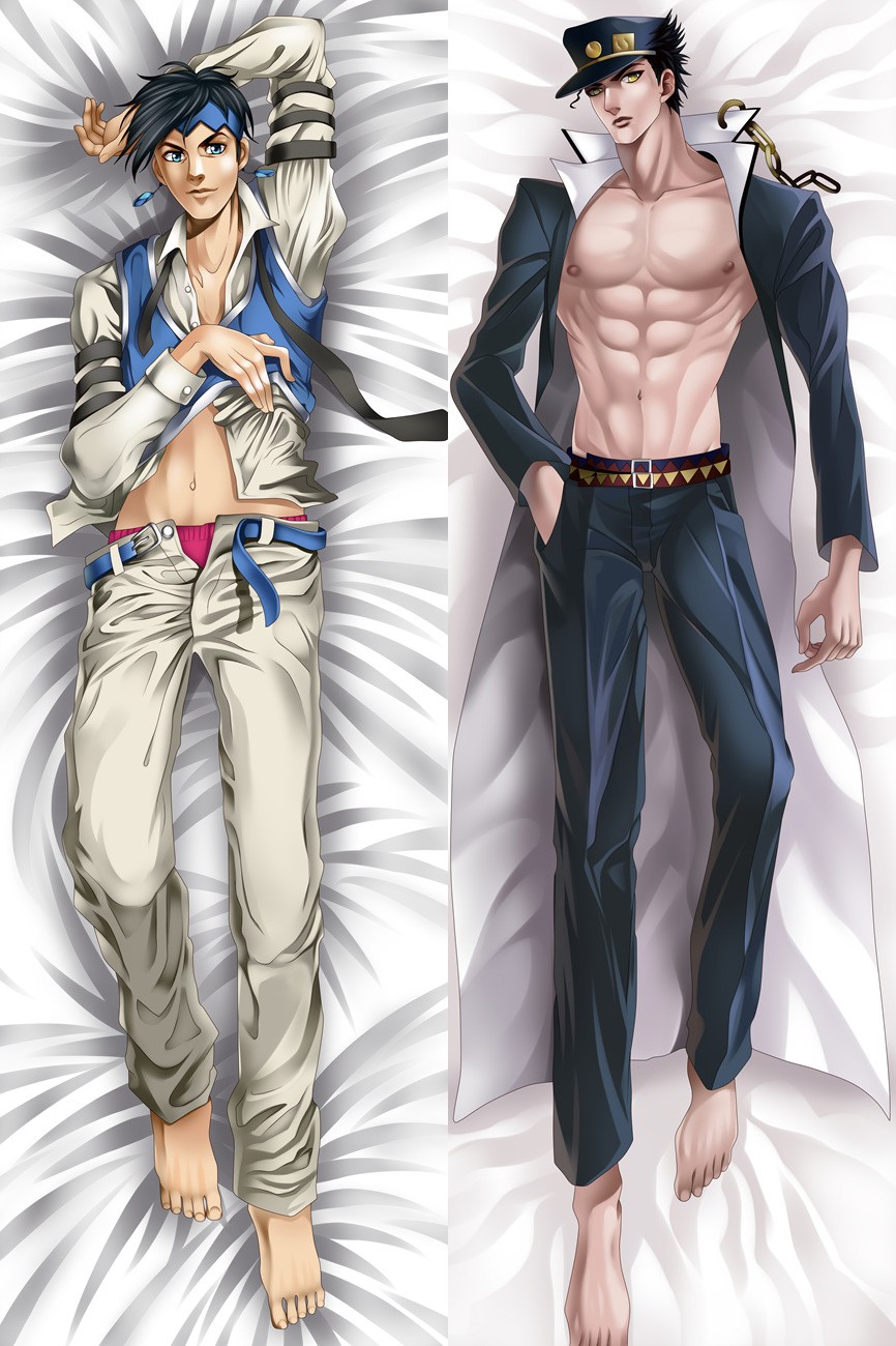 JoJo's Bizarre Adventure Jotaro Kujo Anime Dakimakura Pillow Case