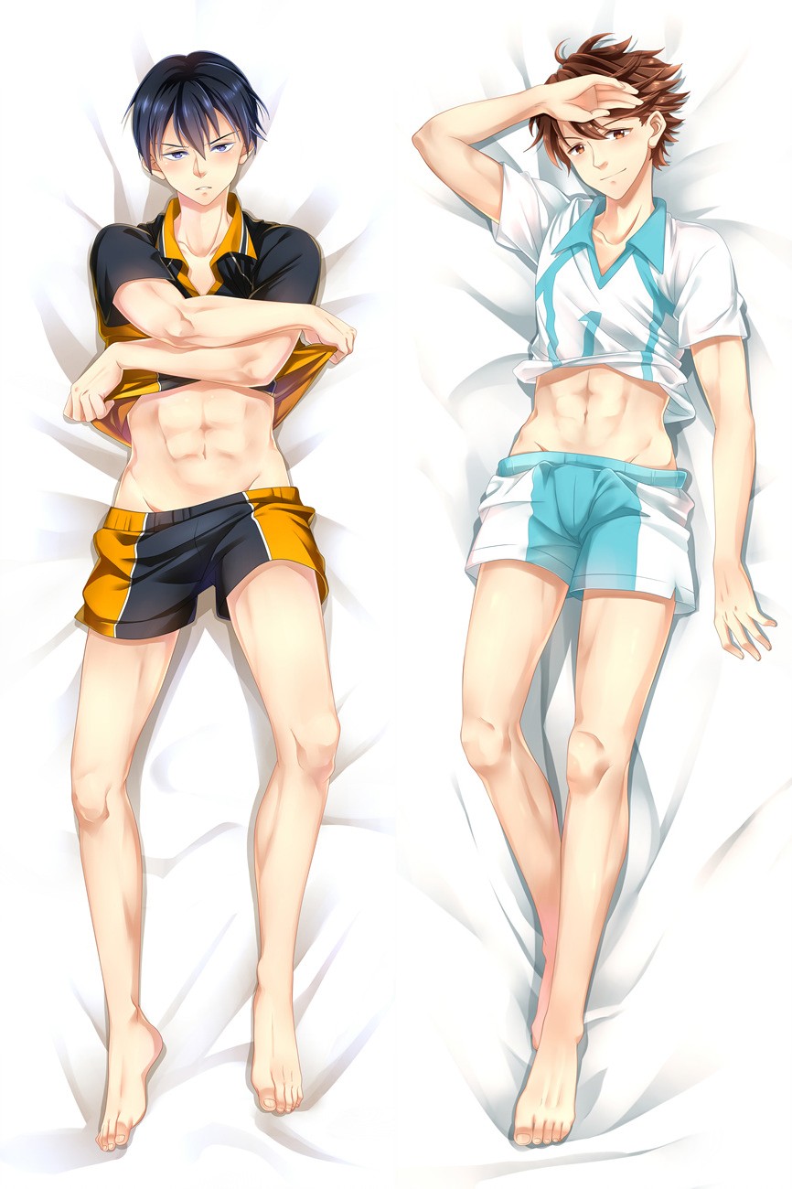 Haikyu!! Tobio Kageyama Tōru Oikawa Anime Dakimakura Pillow Case