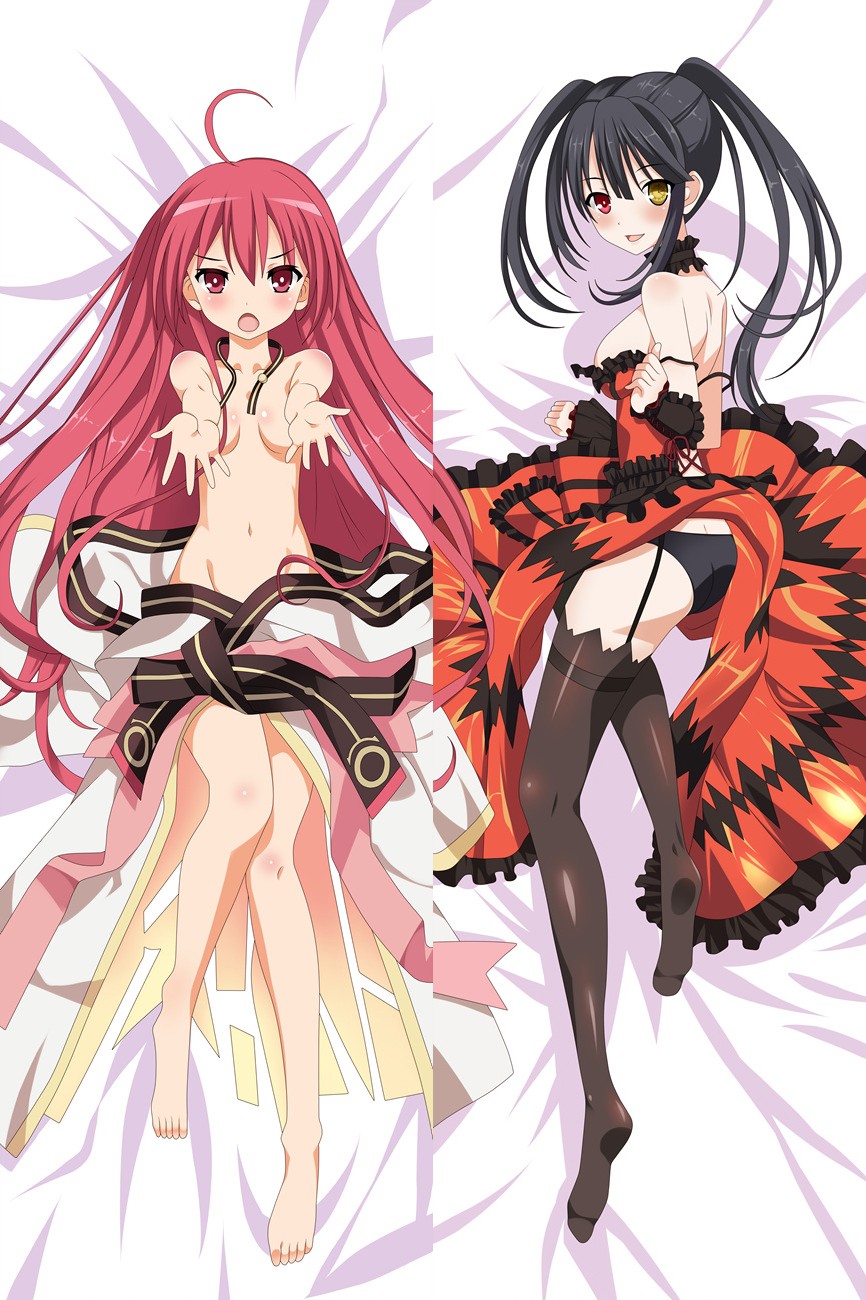 Date A Live Kurumi Tokisaki Kotori Itsuka Anime Dakimakura Pillow Case