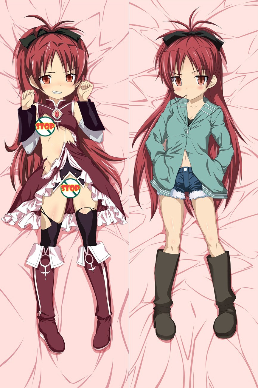 Puella Magi Madoka Magica Kyoko Sakura Anime Dakimakura Pillow Case