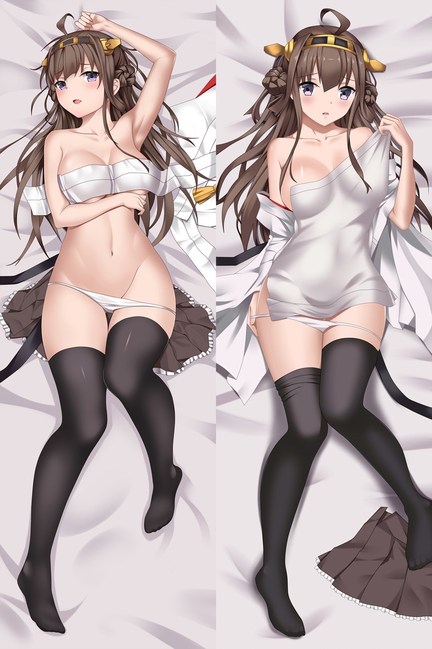 Kantai Collection Kongō Anime Dakimakura Pillow Case