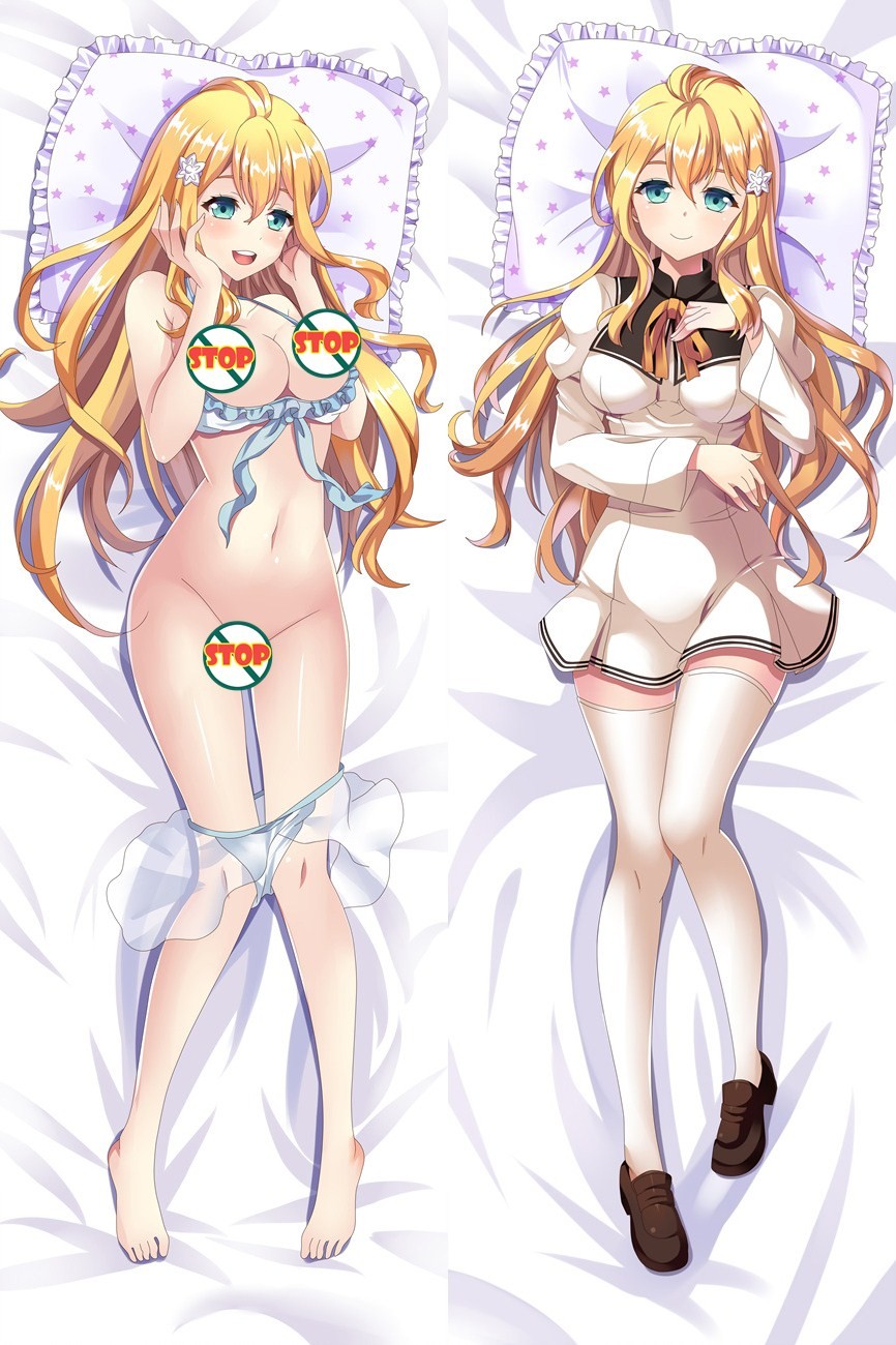 Shomin Sample: I Was Abducted by an Elite All-Girls School as a Sample Commoner Reiko Arisugawa Anime Dakimakura Pillow Case