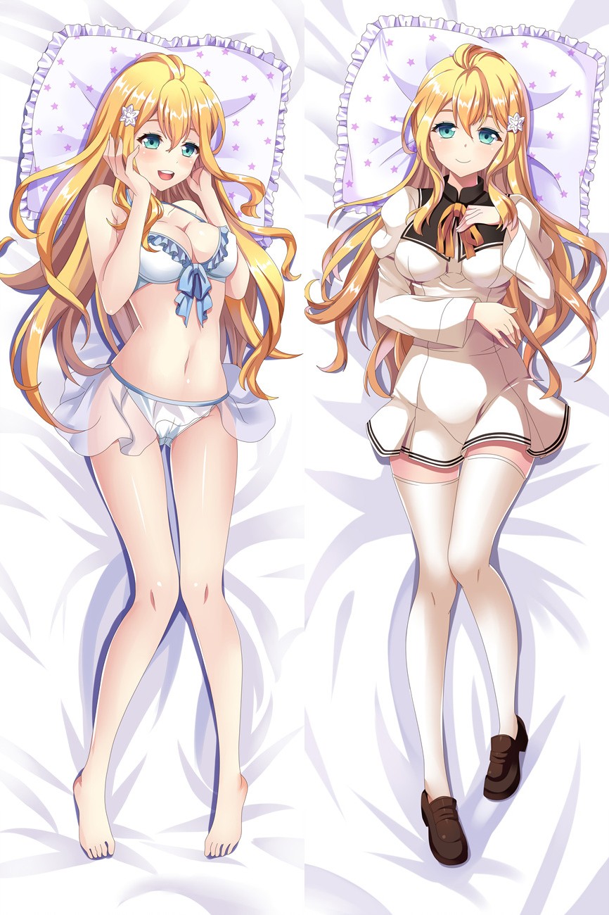 Shomin Sample: I Was Abducted by an Elite All-Girls School as a Sample Commoner Reiko Arisugawa Anime Dakimakura Pillow Case