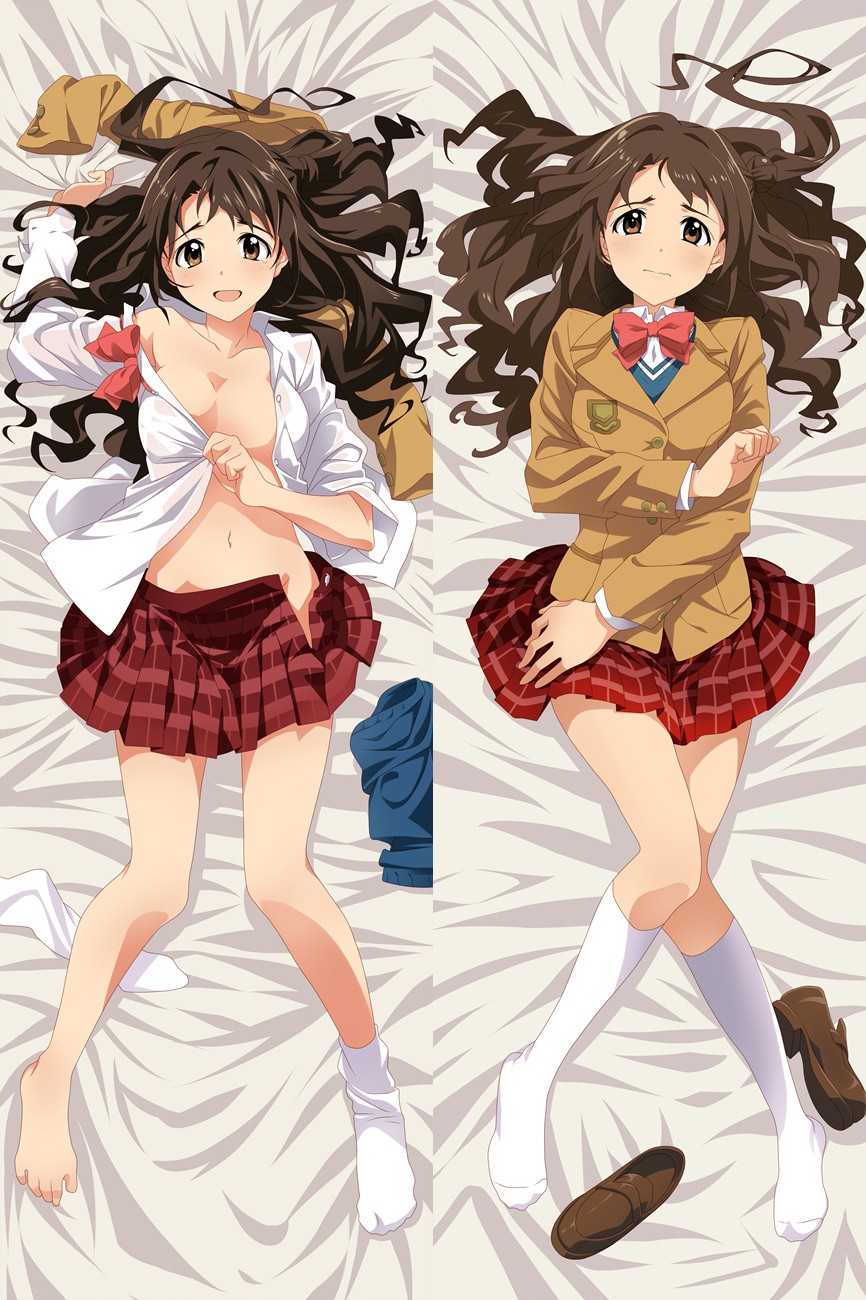 The Idolmaster Cinderella Girls Uzuki Shimamura Anime Dakimakura Pillow Case