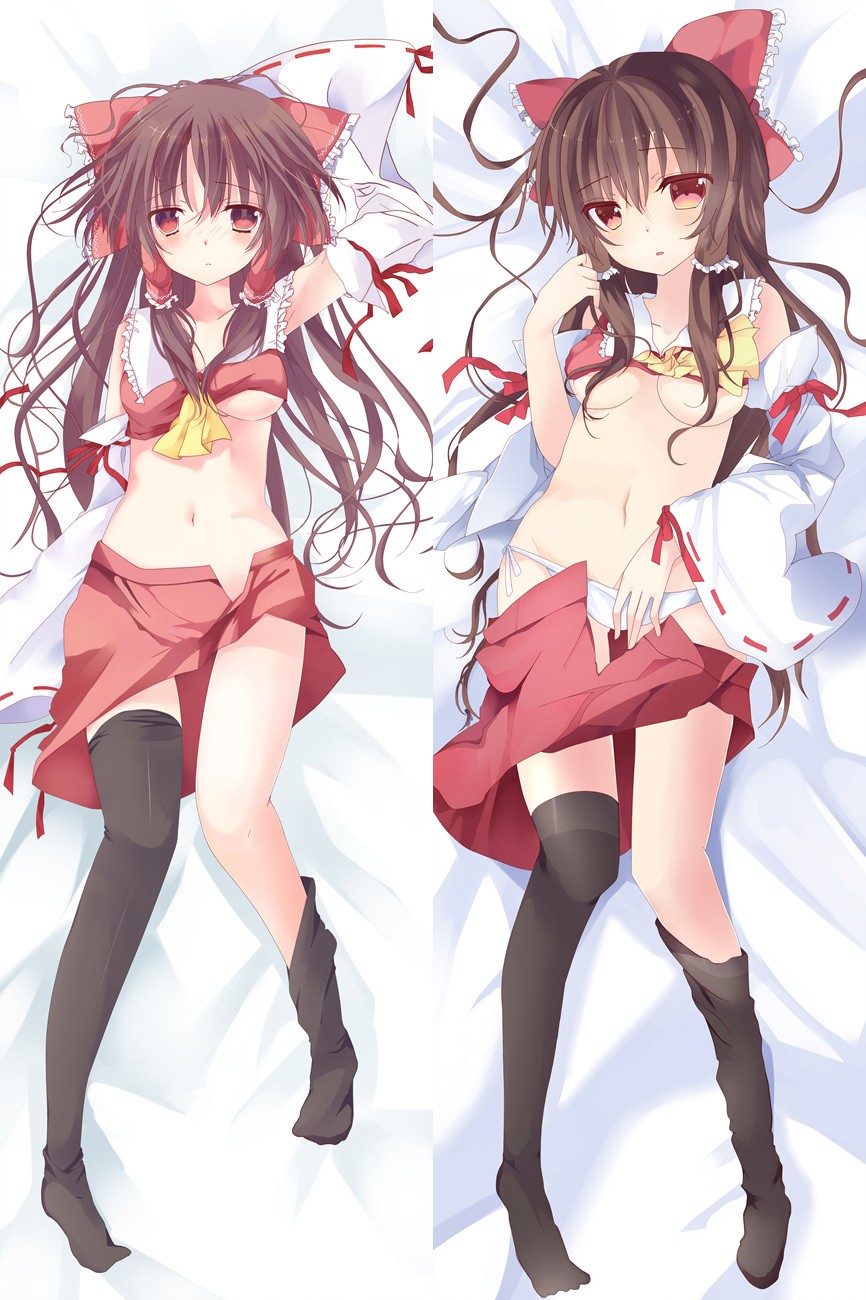 Touhou Project Reimu Hakurei Anime Dakimakura Pillow Case