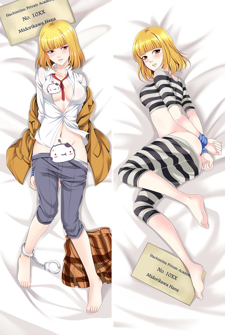 Prison School Midorikawa Hana Anime Dakimakura Pillow Cover