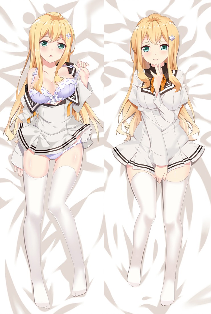 Shomin Sample: I Was Abducted by an Elite All-Girls School as a Sample Commoner Reiko Arisugawa Anime Dakimakura Pillow Cover