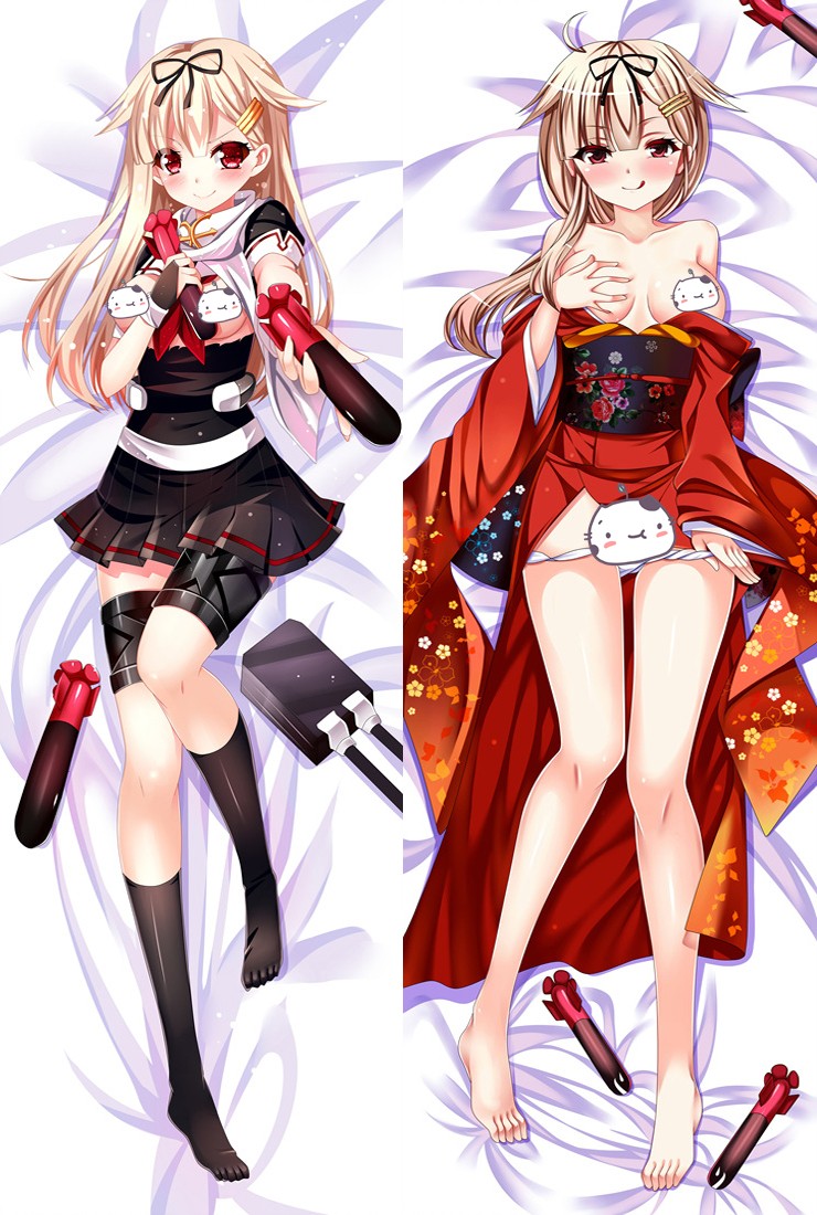 Kantai Collection Yūdachi Anime Dakimakura Pillow Cover
