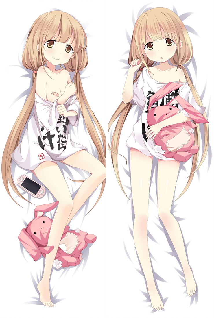 The Idolmaster Cinderella Girls Anzu Futaba Anime Dakimakura Pillow Cover