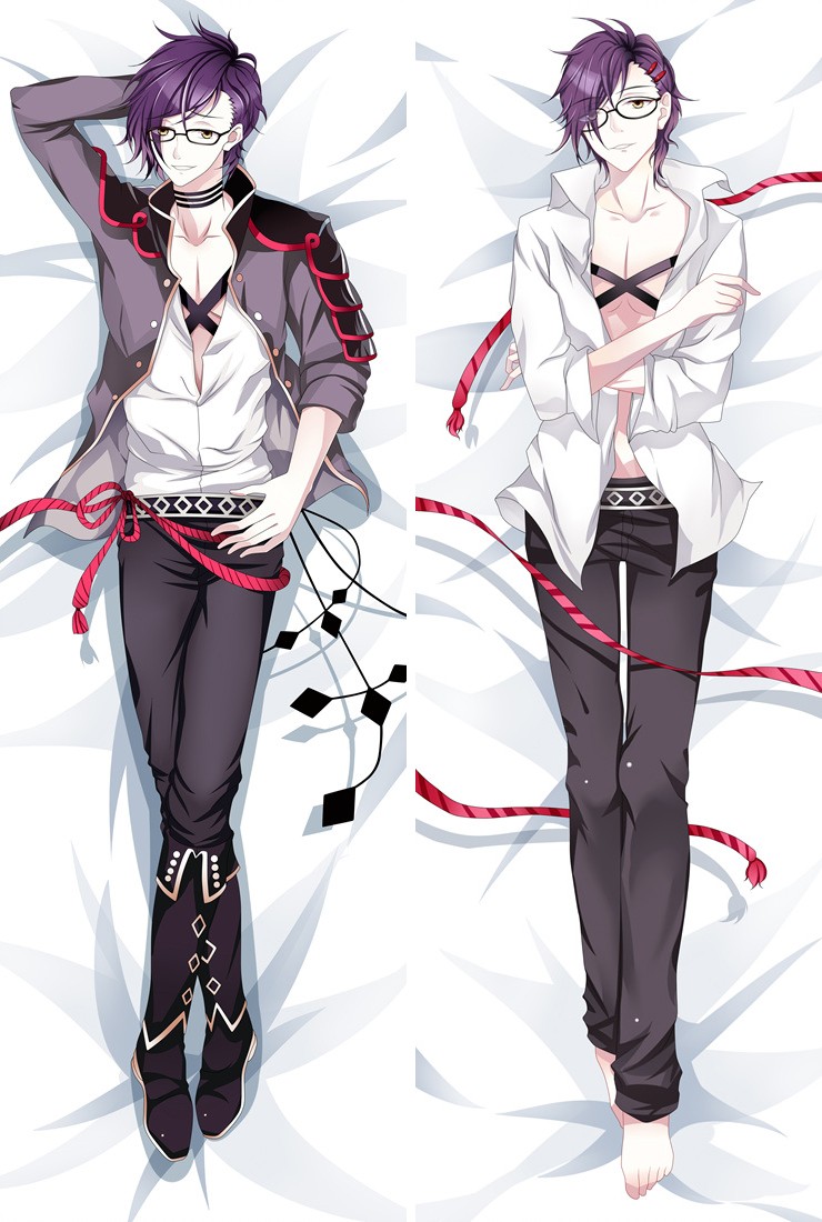 Touken Ranbu Akashi Kuniyuki Anime Dakimakura Pillow Cover