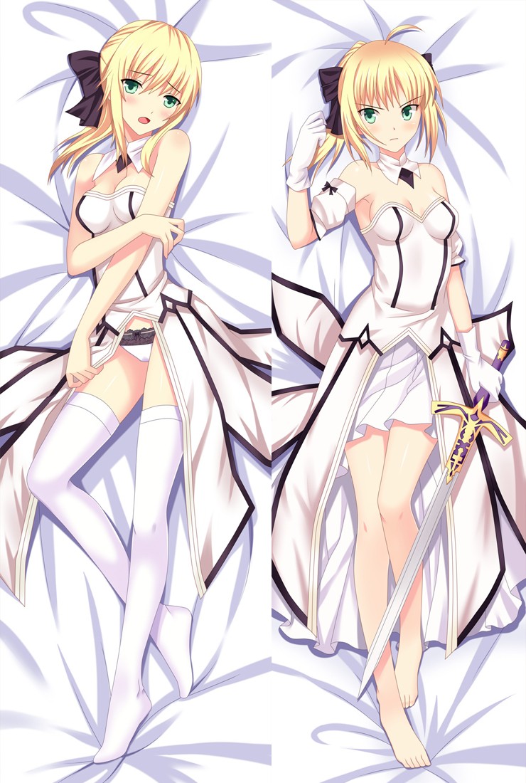 Fate/Grand Order Saber Anime Dakimakura Pillow Cover