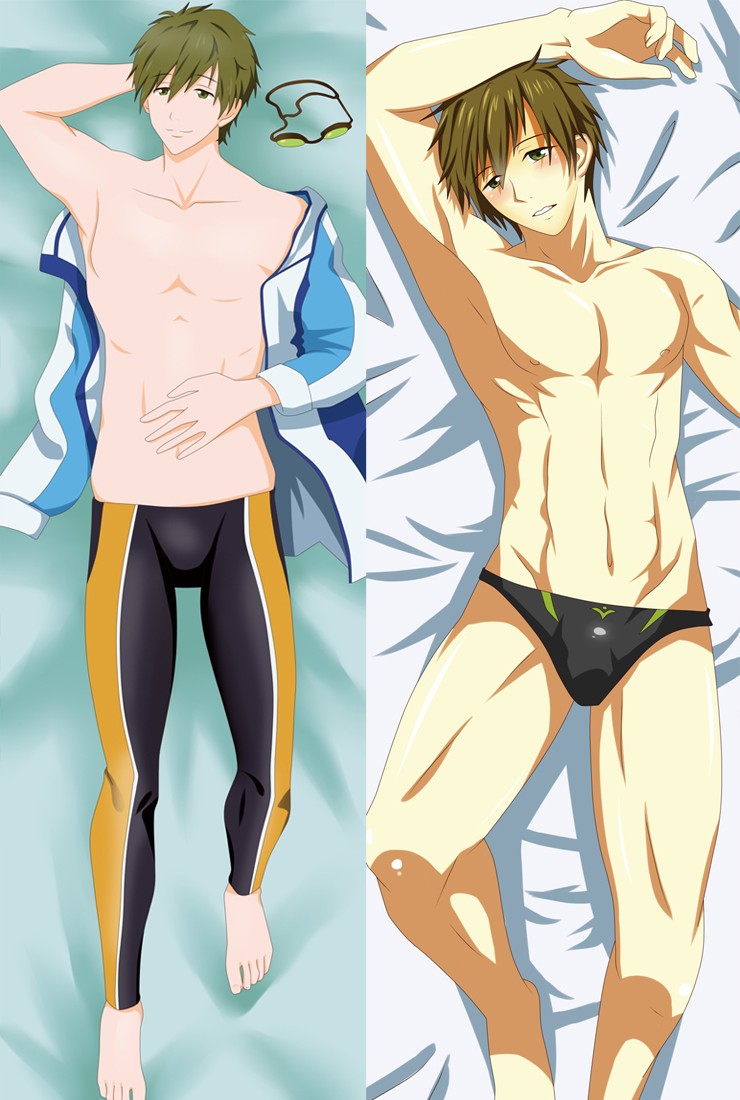 Free! Iwatobi Swim Club Makoto Tachibana Anime Dakimakura Pillow Cover