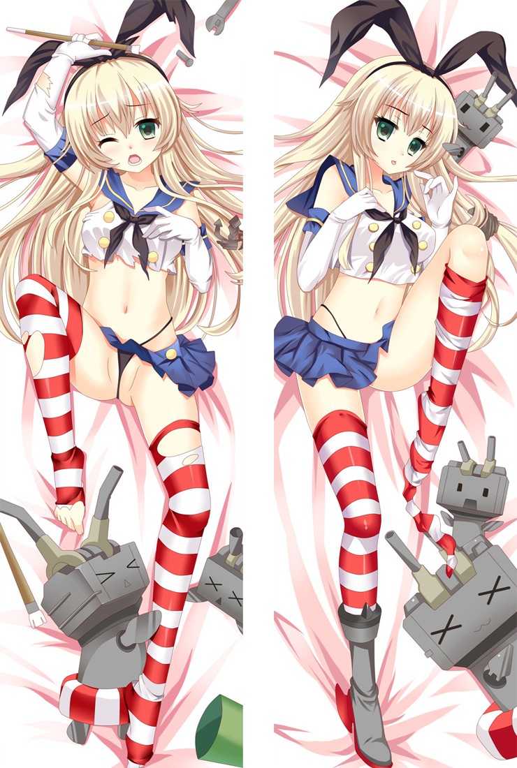 Kantai Collection Shimakaze Anime Dakimakura Pillow Cover