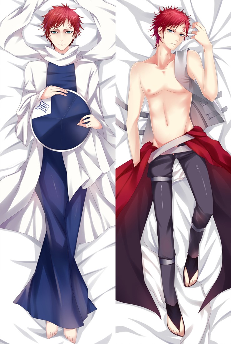 NARUTO Gaara Anime Dakimakura Pillow Cover