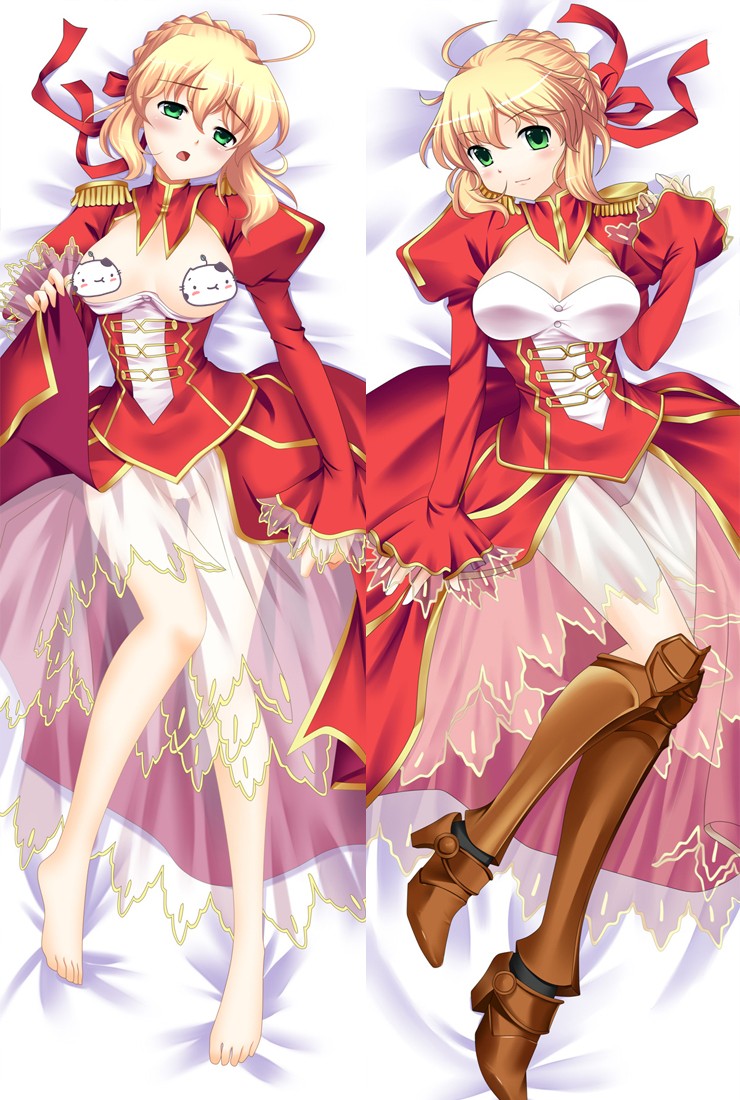 Fate Grand Order Saber Anime Dakimakura Pillow Cover