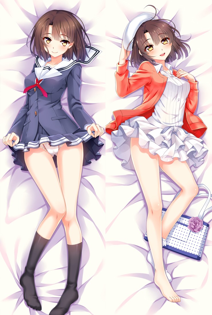 Saekano How To Raise A Boring Girlfriend Megumi Kato Anime Dakimakura Pillow Cover